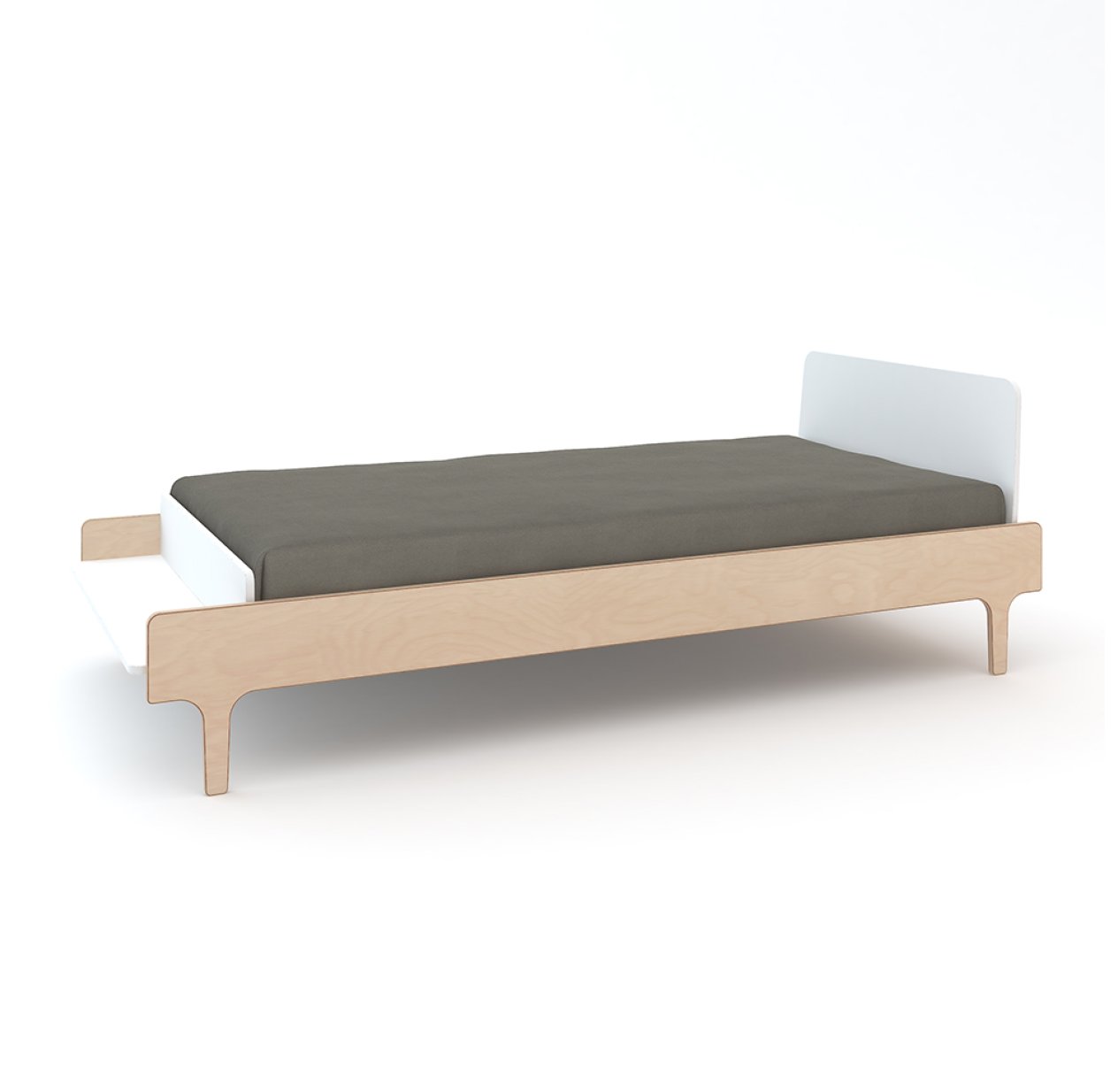 Lit enfant River - Blanc/Bouleau